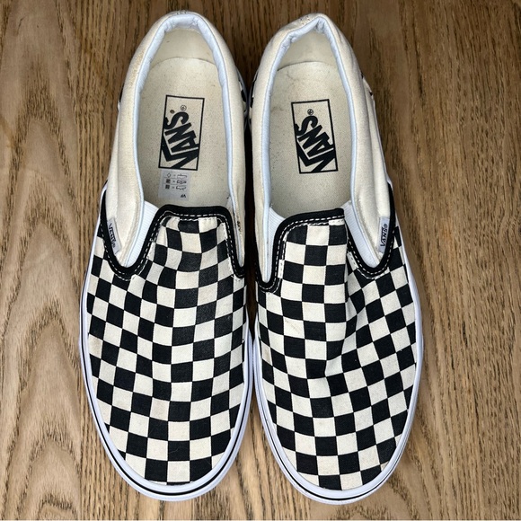 Vans Classic Off The Wall Checkerboard Slip On Sneakers Shoes Unisex M8.5 / W10 - Picture 5 of 9